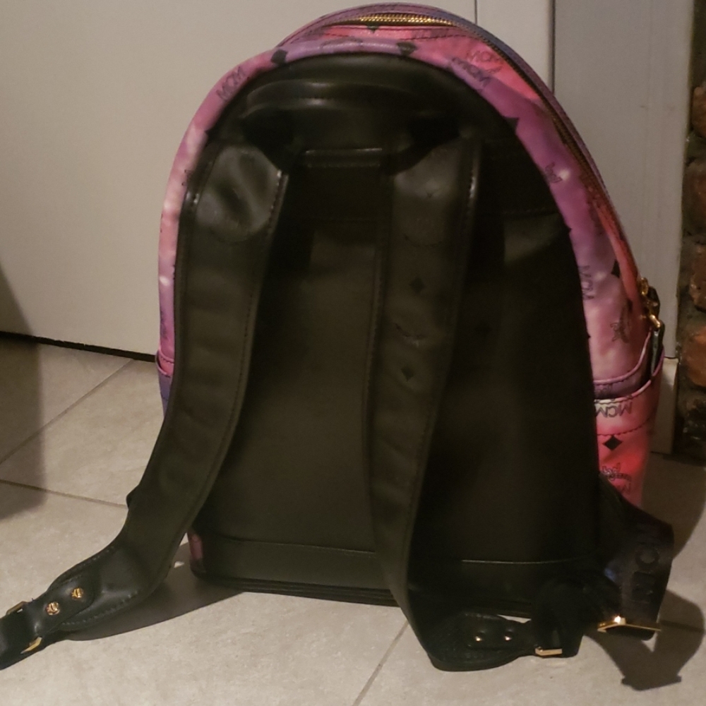 MCM Multicolored Studded Full Size Backpack - Picture 3 of 8